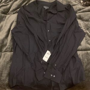 Alfani Black Dress Shirt 17/17.5 NWT